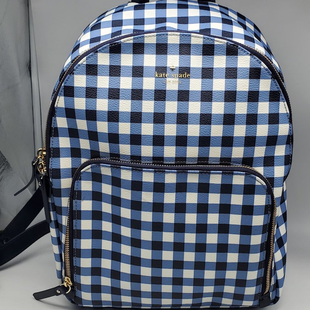 Kate Spade Hyde Lane Gingham Hartley Backpack